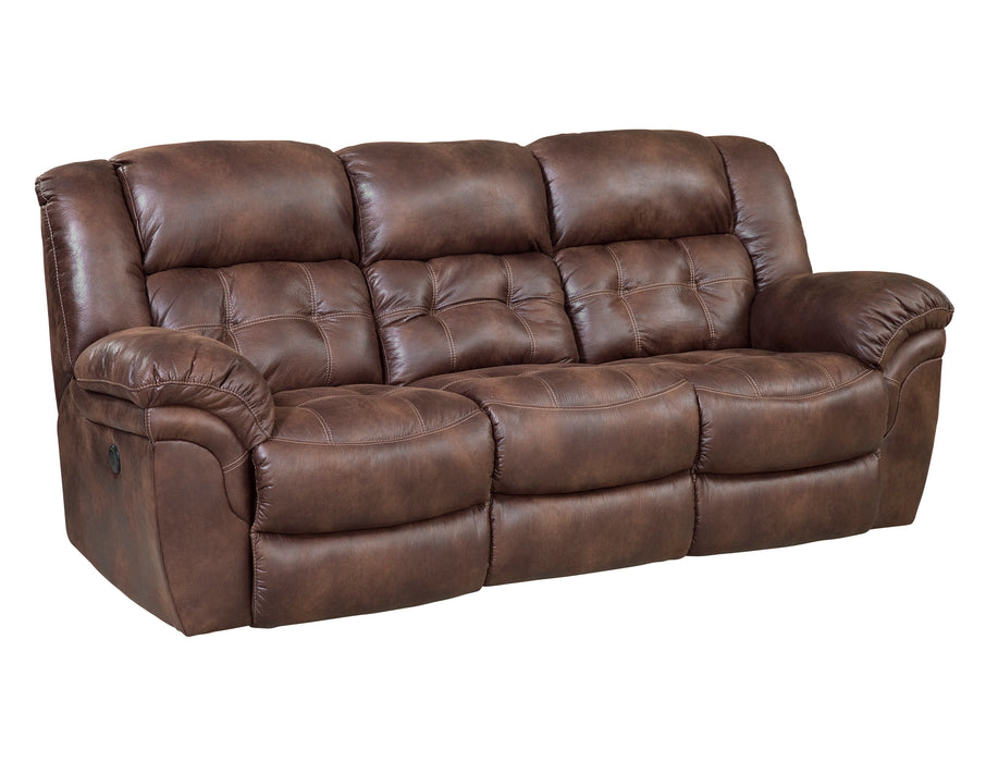 Motion Ease - Haven Double Reclining Sofa in Brown - 129-30-21 - GreatFurnitureDeal