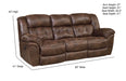 Motion Ease - Haven Power Sofa in Brown - 129-39-21 - GreatFurnitureDeal