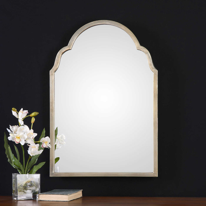 Uttermost - Brayden Petite Silver Arch Mirror -12906