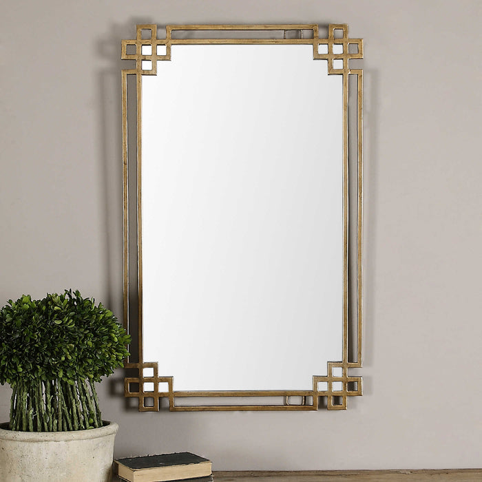 Uttermost - Devoll Antique Gold Mirror -12930 - GreatFurnitureDeal