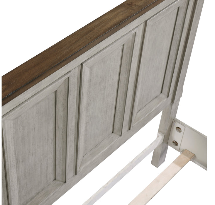Homelegance - Renton 3 Piece King Bedroom Set in Antique Gray and Brown - 1305K-1EK*3