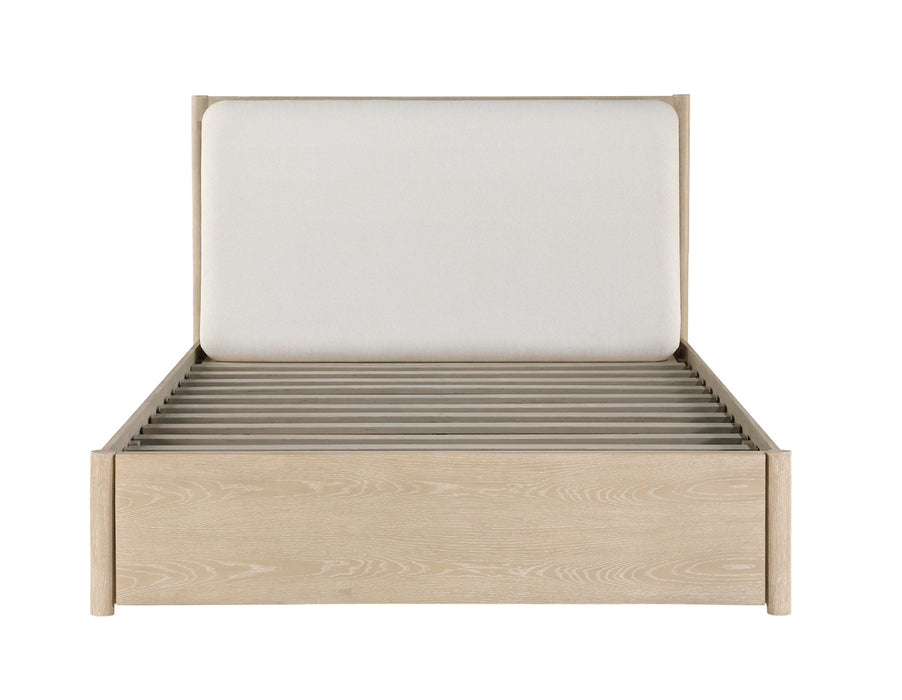 Homelegance - Matteo California King Platform Bed with Footboard Storage in Light oak ceruse - 1313NK-1CK - GreatFurnitureDeal