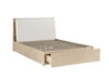 Homelegance - Matteo California King Platform Bed with Footboard Storage in Light oak ceruse - 1313NK-1CK - GreatFurnitureDeal