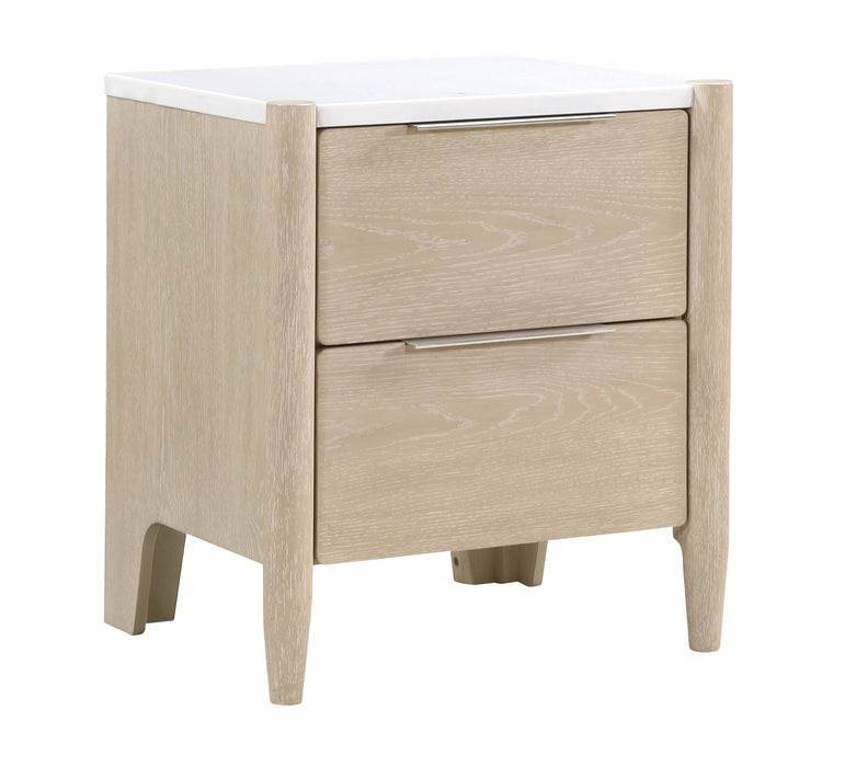 Homelegance - Matteo 3 Piece King Platform Bedroom Set in Light Oak Ceruse - 1313NK-1EK-3SET - GreatFurnitureDeal