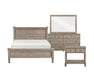 Homelegance - Marceline 3 Piece California King Platform Bedroom Set in Gray oak - 1316K-1CK-3SET - GreatFurnitureDeal