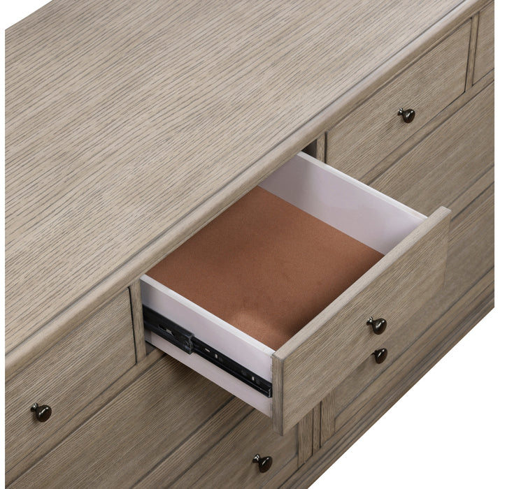 Homelegance - Marceline 8 Drawer Dresser in Gray oak - 1316-5 - GreatFurnitureDeal