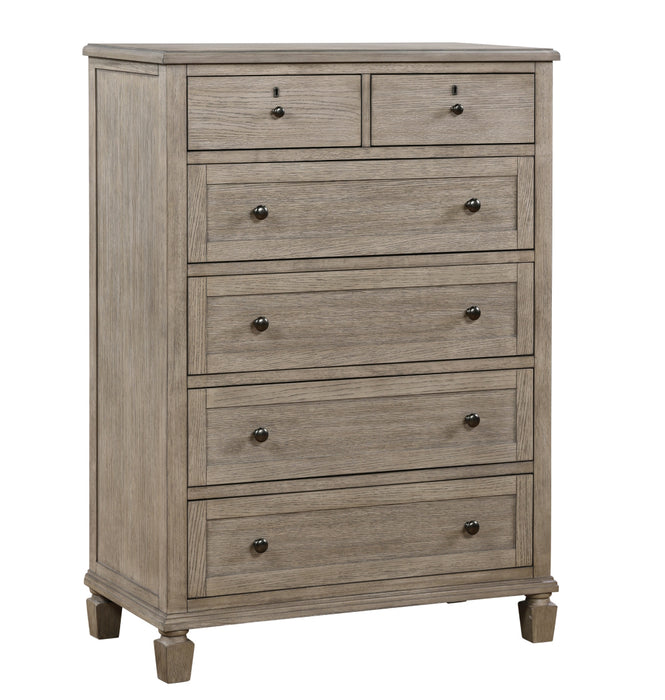 Homelegance - Marceline 6 Drawer Chest in Gray oak - 1316-9 - GreatFurnitureDeal