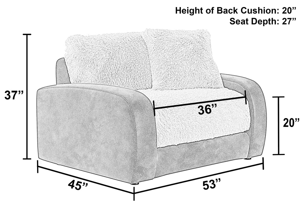 Jackson Furniture - Snowball 4 Piece Living Room Set in Taupe - 132003-02-01-10-TAUPE - GreatFurnitureDeal