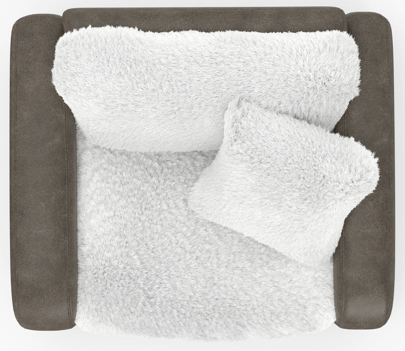 Jackson Furniture - Snowball Chair 1/2 in Taupe - 132001-TAUPE - GreatFurnitureDeal