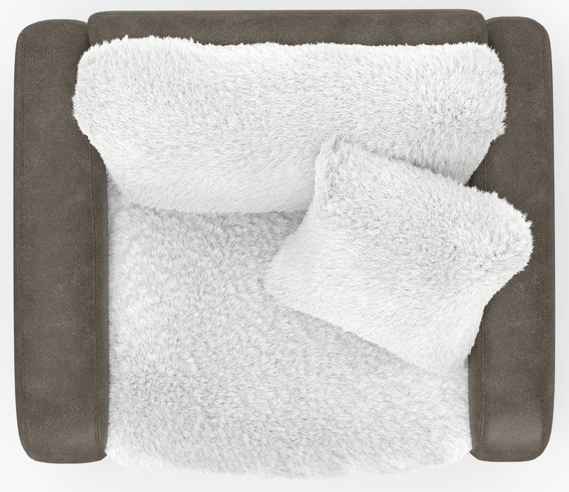 Jackson Furniture - Snowball Chair 1/2 in Taupe/Natural - 1320-01-NATURAL-MTO - GreatFurnitureDeal