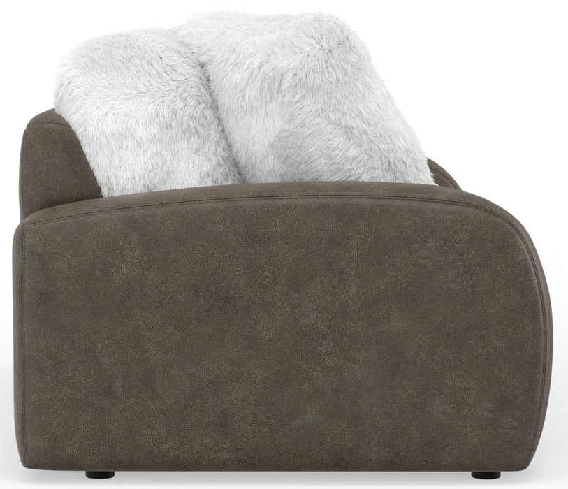 Jackson Furniture - Snowball Loveseat in Taupe/Natural - 1320-02-NATURAL-MTO - GreatFurnitureDeal