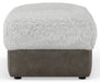 Jackson Furniture - Snowball Ottoman in Taupe/Natural - 1320-10-NATURAL-MTO - GreatFurnitureDeal