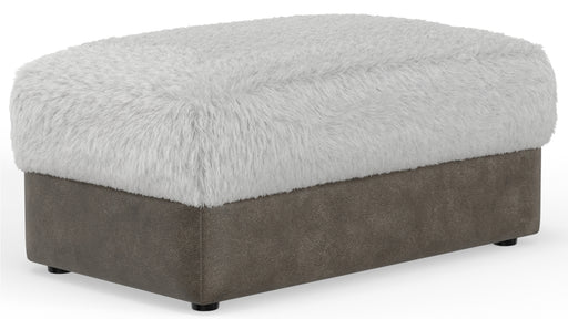 Jackson Furniture - Snowball Ottoman in Taupe/Natural - 1320-10-NATURAL-MTO - GreatFurnitureDeal