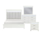 Homelegance - Kidman King Bed in White - 1321K-1EK - GreatFurnitureDeal