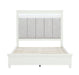 Homelegance - Kidman King Bed in White - 1321K-1EK - GreatFurnitureDeal