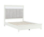 Homelegance - Kidman Queen Bed in White - 1321-1 - GreatFurnitureDeal