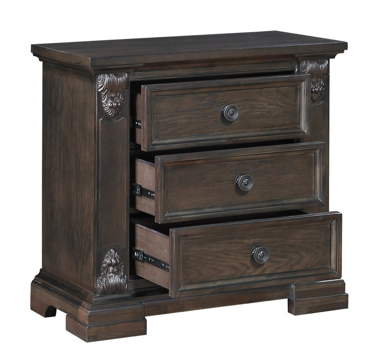 Homelegance - Cornwall 3 Piece Queen Bedroom Set in Espresso - 1325-1-3SET - GreatFurnitureDeal