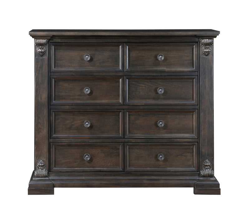 Homelegance - Cornwall 8 Drawer Chest in Espresso - 1325-9 - GreatFurnitureDeal