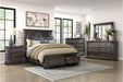 Homelegance - Cornwall Queen Platform Bed with Footboard Storage in Espresso - 1325-1 - GreatFurnitureDeal