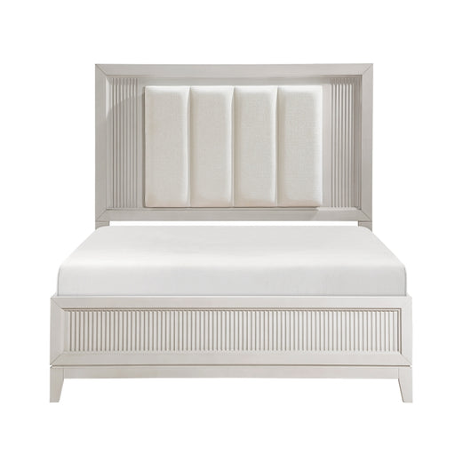 Homelegance - Florence 4 Piece Queen Bedroom Set in Antique White - 1326-1*4 - GreatFurnitureDeal