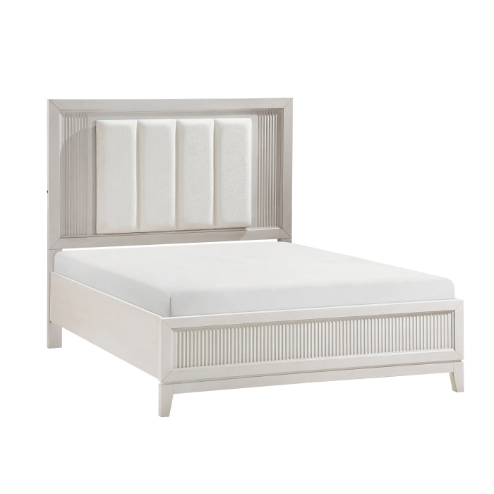 Homelegance - Florence 3 Piece California King Bedroom Set in Antique White - 1326K-1CK-3SET - GreatFurnitureDeal