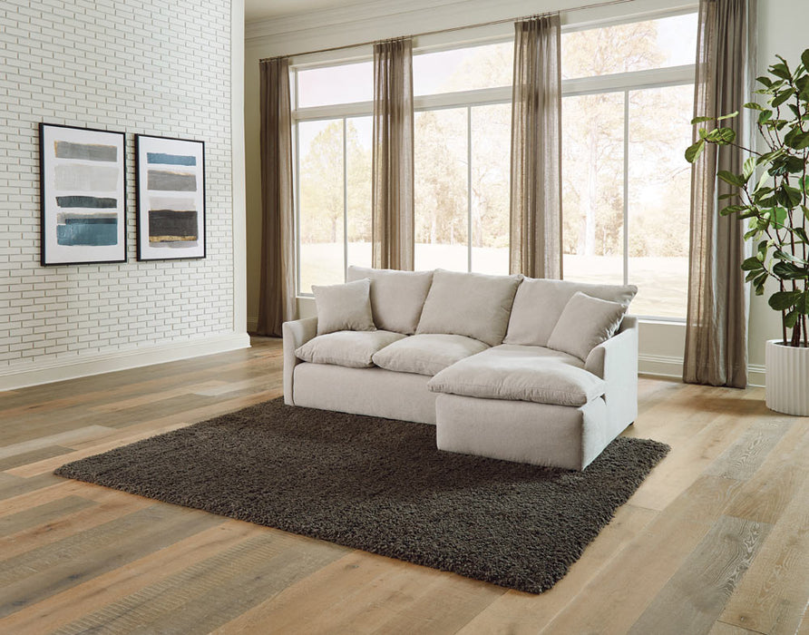 Jackson Furniture - Harper 3 Piece Sectional Sofa in Oyster - 1345-62-59-76-OYSTER