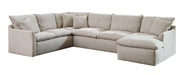 Jackson Furniture - Harper 4 Piece Sectional Sofa in Oyster - 1345-62-59-30-76-OYSTER-MTO - GreatFurnitureDeal
