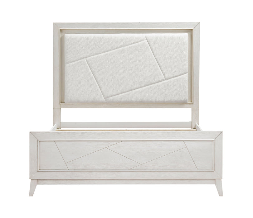 Homelegance - Asteria 3 Piece California King Bedroom Set in Antique White - 1355K-1CK-3SET - GreatFurnitureDeal