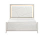 Homelegance - Asteria Queen Bed in Antique White - 1355-1 - GreatFurnitureDeal