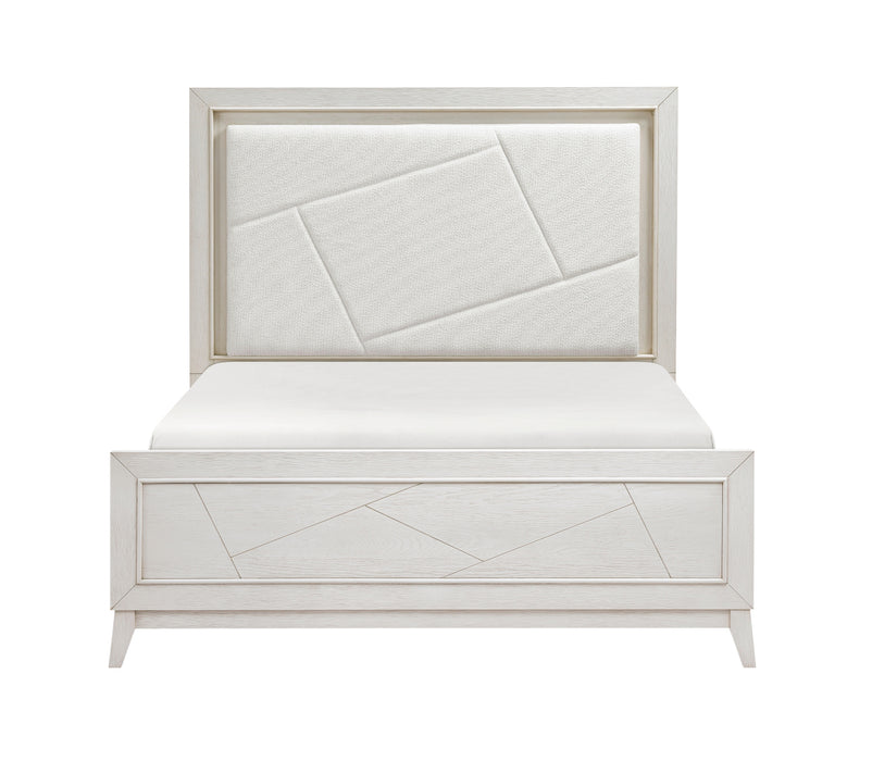 Homelegance - Asteria 3 Piece California King Bedroom Set in Antique White - 1355K-1CK-3SET - GreatFurnitureDeal