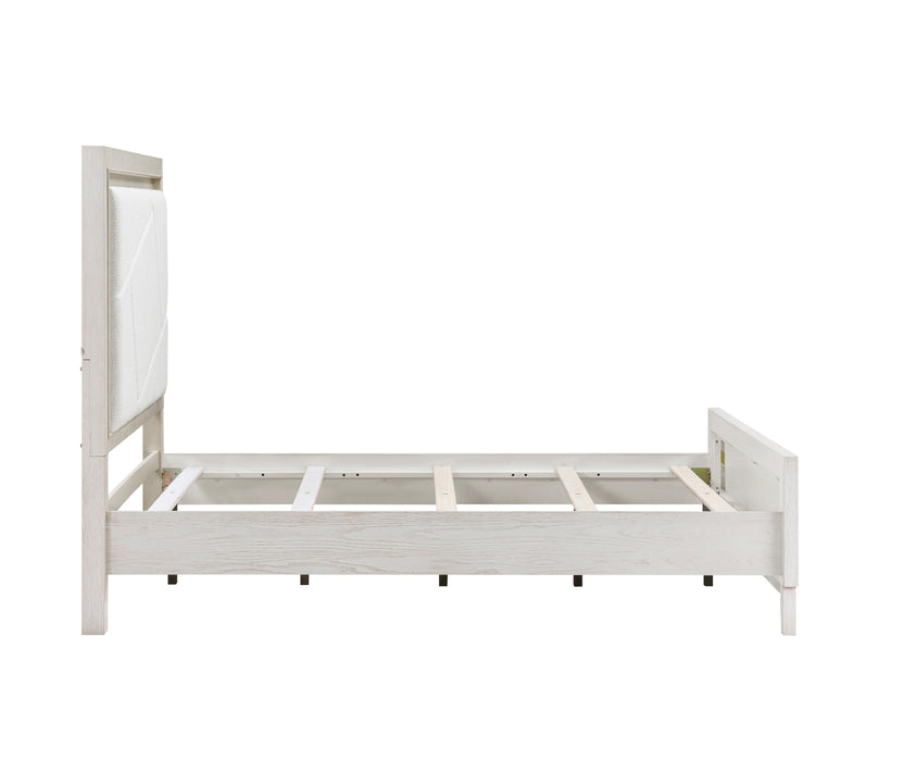 Homelegance - Asteria 3 Piece California King Bedroom Set in Antique White - 1355K-1CK-3SET - GreatFurnitureDeal
