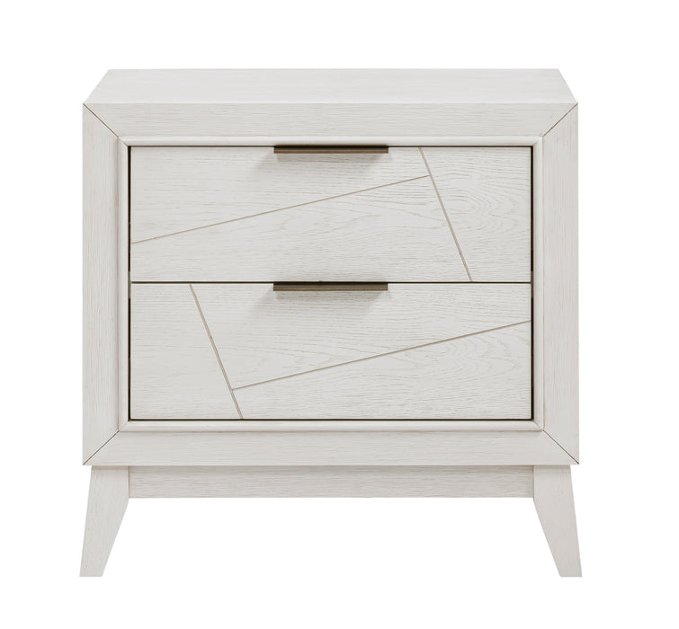 Homelegance - Asteria 6 Piece California King Bedroom Set in Antique White - 1355K-1CK-6SET