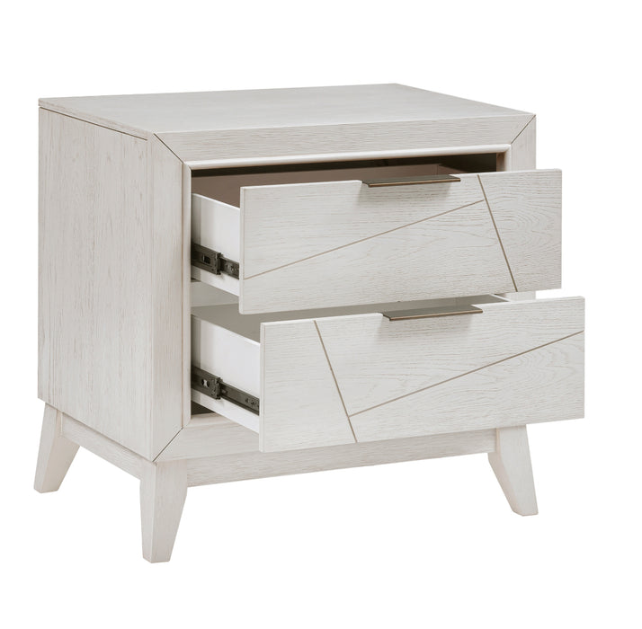 Homelegance - Asteria 6 Piece California King Bedroom Set in Antique White - 1355K-1CK-6SET