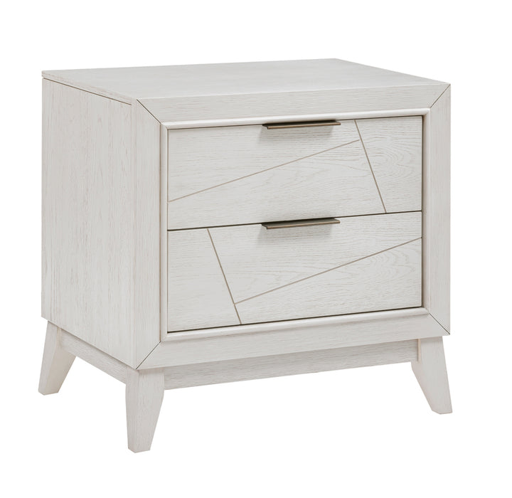 Homelegance - Asteria 6 Piece California King Bedroom Set in Antique White - 1355K-1CK-6SET