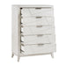 Homelegance - Asteria 5 Drawer Chest in Antique White - 1355-9 - GreatFurnitureDeal