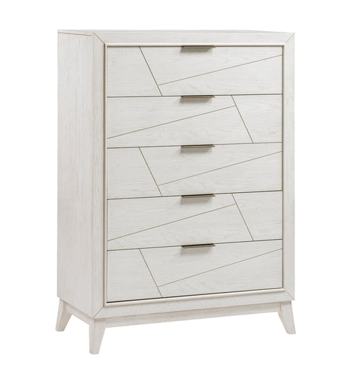 Homelegance - Asteria 5 Drawer Chest in Antique White - 1355-9 - GreatFurnitureDeal