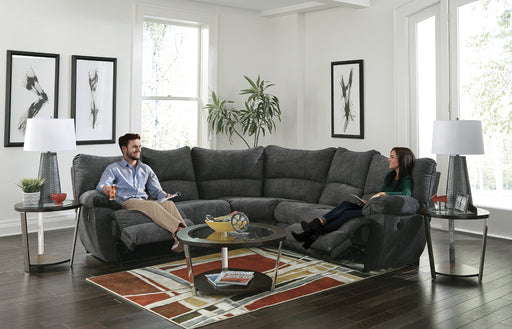 Catnapper Furniture - Shane 2 Piece Reclining Sectional Sofa - 1356179278279278-2SEC - GreatFurnitureDeal