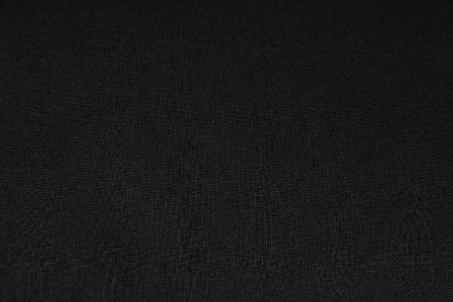 Meridian Furniture - Serene 197" Linen Textured Fabric Upholstered Deluxe Comfort 7 Piece Modular Sectional - 601Black-Sec7B - GreatFurnitureDeal