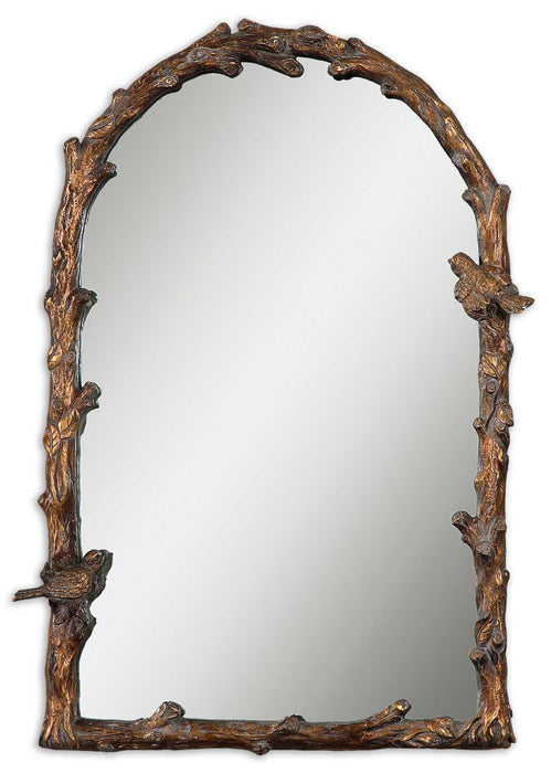 Uttermost - Paza Antique Gold Arch Mirror - 13774 - GreatFurnitureDeal