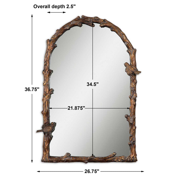 Uttermost - Paza Antique Gold Arch Mirror - 13774