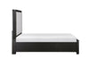 Homelegance - Gilbert Queen Platform Bed with Footboard Storage in Charcoal - 1381-1 - GreatFurnitureDeal