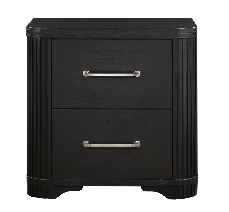 Homelegance - Gilbert 3 Piece King Platform Bedroom Set with Footboard Storage in Charcoal - 1381K-1EK-3SET - GreatFurnitureDeal