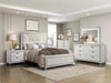 Homelegance - Audra 6 Drawer Dresser in White and Gold - 1383-5 - GreatFurnitureDeal