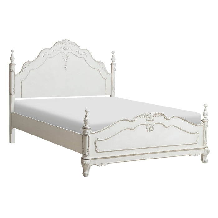 Homelegance - Cinderella 5 Piece Queen Bedroom Set- 1386NW-1-5SET - GreatFurnitureDeal