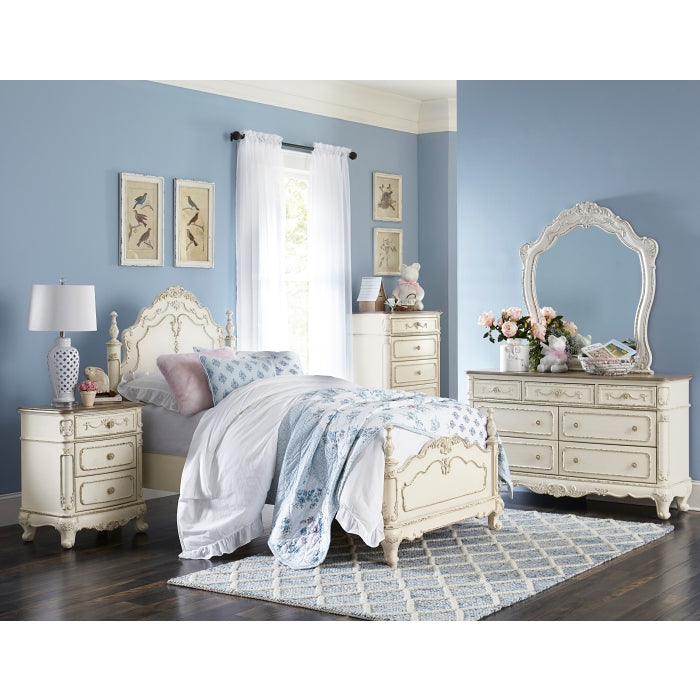 Homelegance - Cinderella 3 Piece Queen Bedroom Set- 1386NW-1-3SET - GreatFurnitureDeal