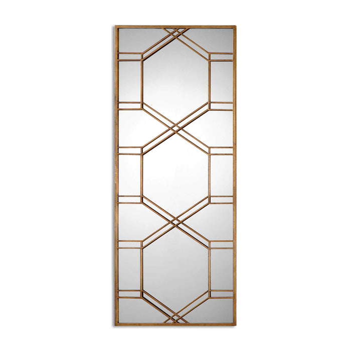 Uttermost - Kennis Gold Leaf Leaner Mirror - 13922 - GreatFurnitureDeal