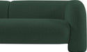 Meridian Furniture - Emory 89" Green Boucle Fabric Upholstered Sofa - 139Green-S - GreatFurnitureDeal