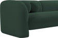 Meridian Furniture - Emory 89" Green Boucle Fabric Upholstered Sofa - 139Green-S - GreatFurnitureDeal