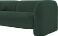Meridian Furniture - Emory 89" Green Boucle Fabric Upholstered Sofa - 139Green-S - GreatFurnitureDeal