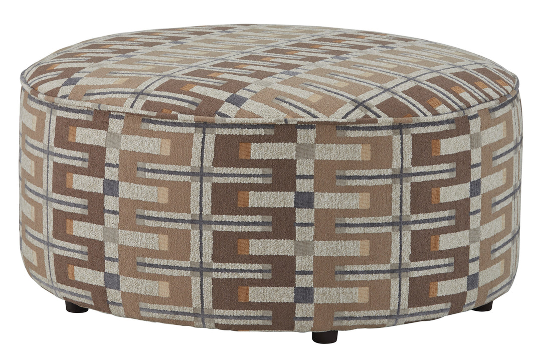 Southern Home Furnishings - Jango Fossil Cocktail Ottoman in Multi - 140 Jango Fossil Cocktail Ottoman-MTO - GreatFurnitureDeal